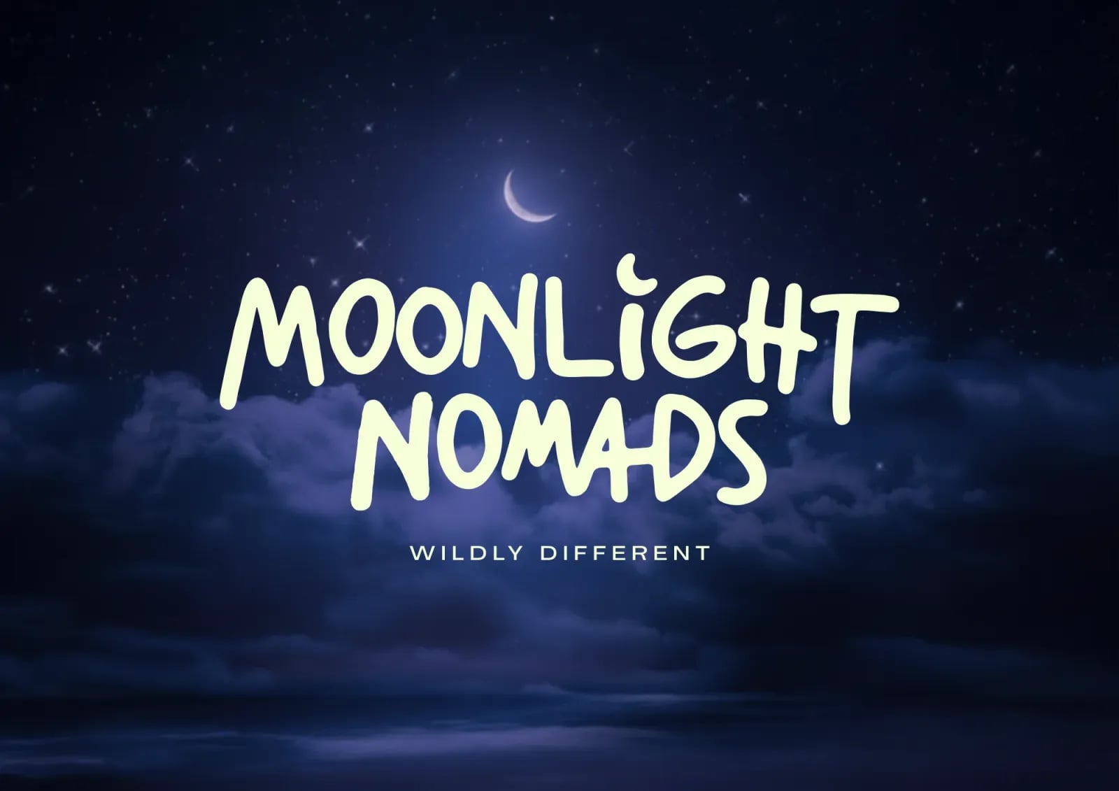 Moonlight Nomads brand identity by NOIZE