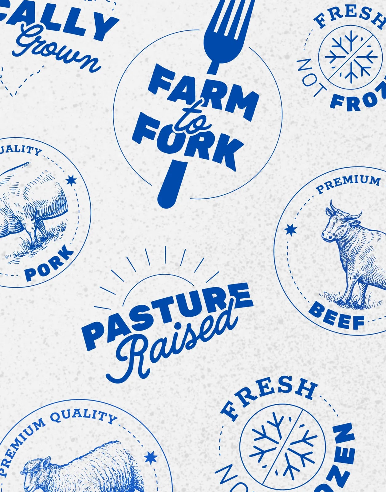 Mudgee Meat brand identity by NOIZE