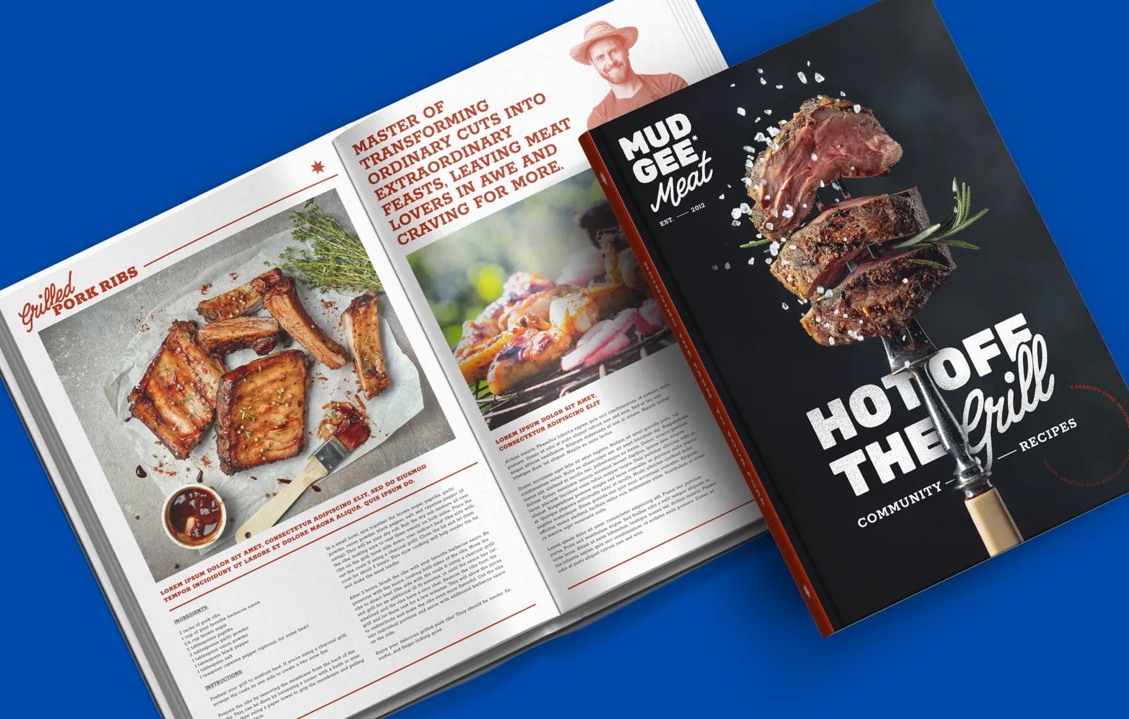 Mudgee Meat brand identity by NOIZE