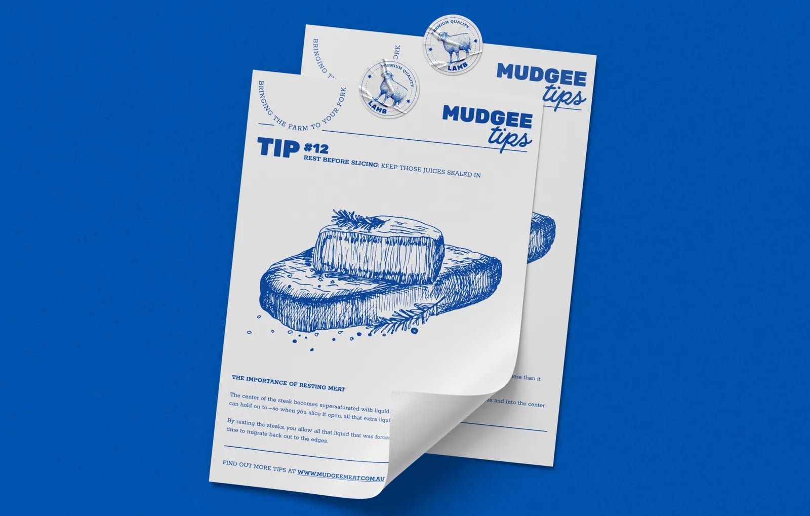 Mudgee Meat brand identity by NOIZE