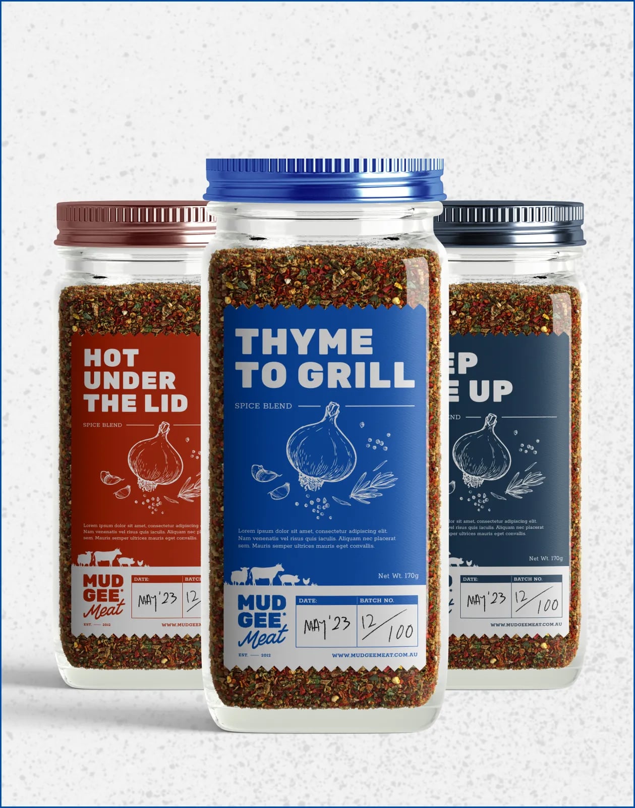 Mudgee Meat brand identity by NOIZE