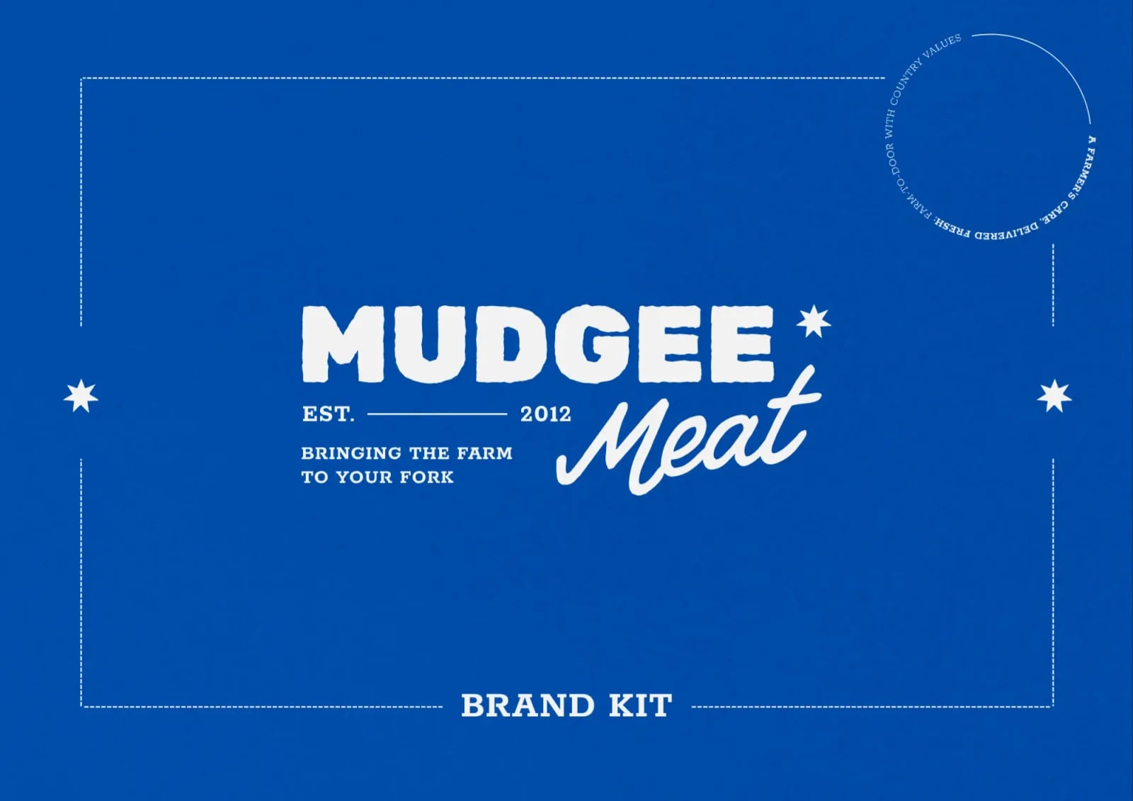 Mudgee Meat brand identity by NOIZE
