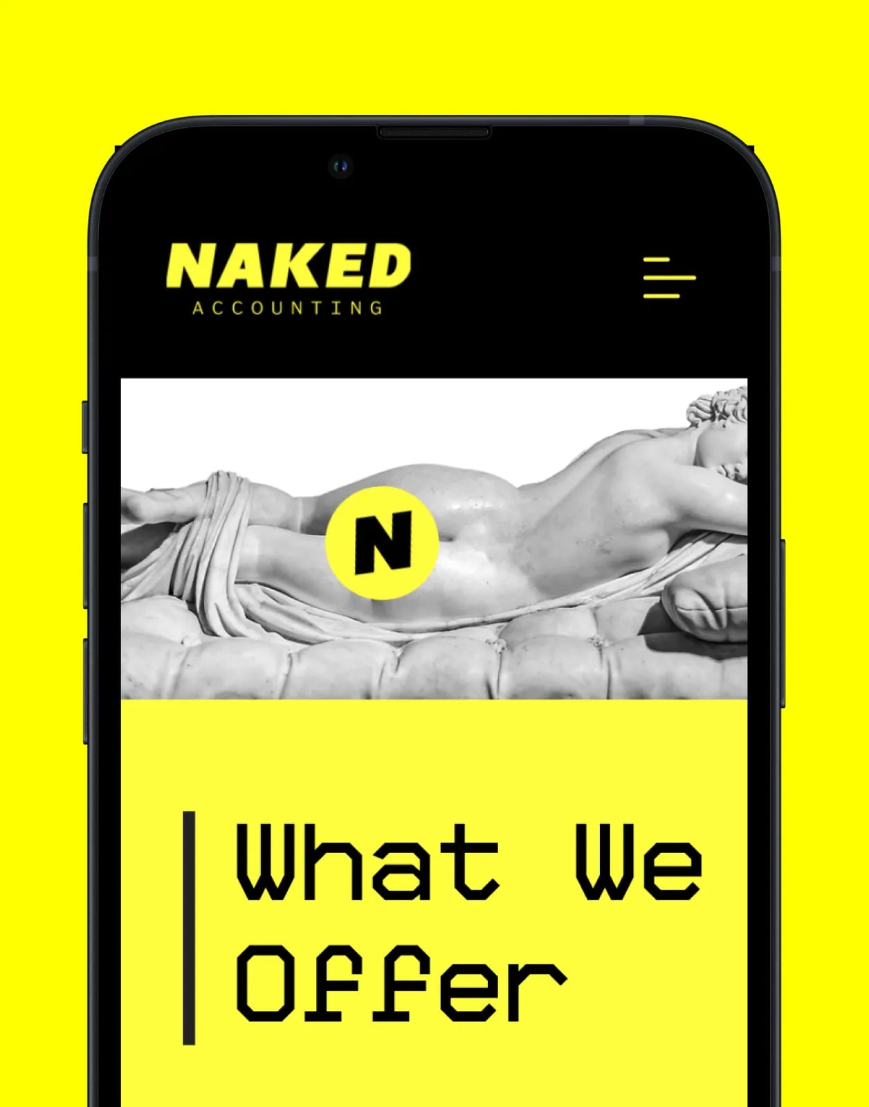 Naked Accounting brand identity by NOIZE