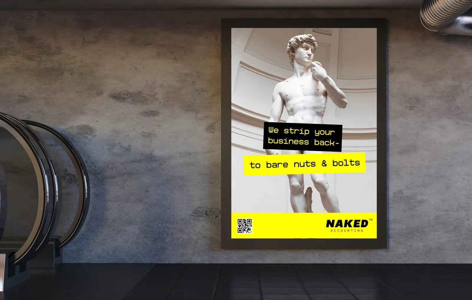 Naked Accounting brand identity by NOIZE