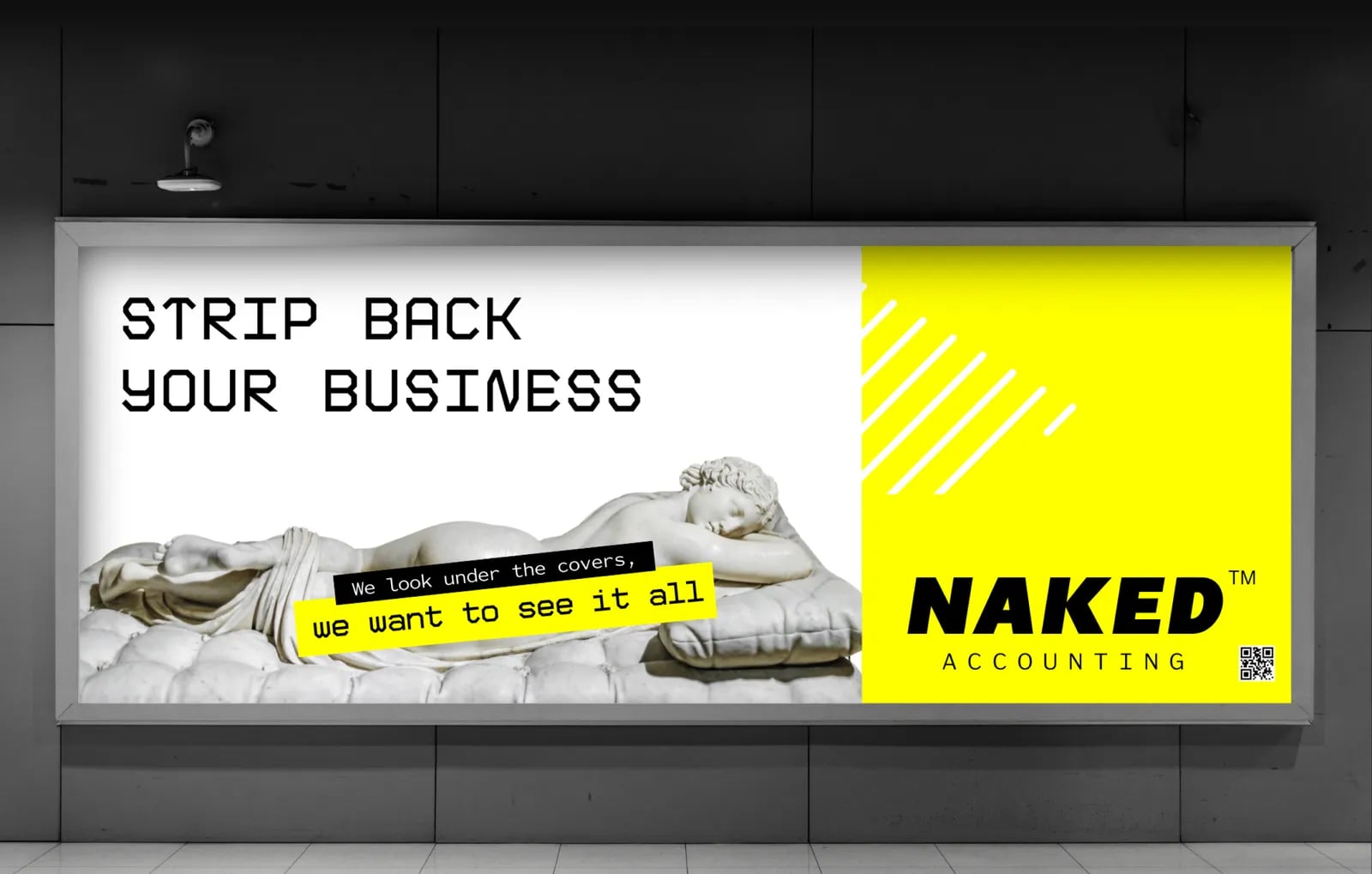 Naked Accounting brand identity by NOIZE