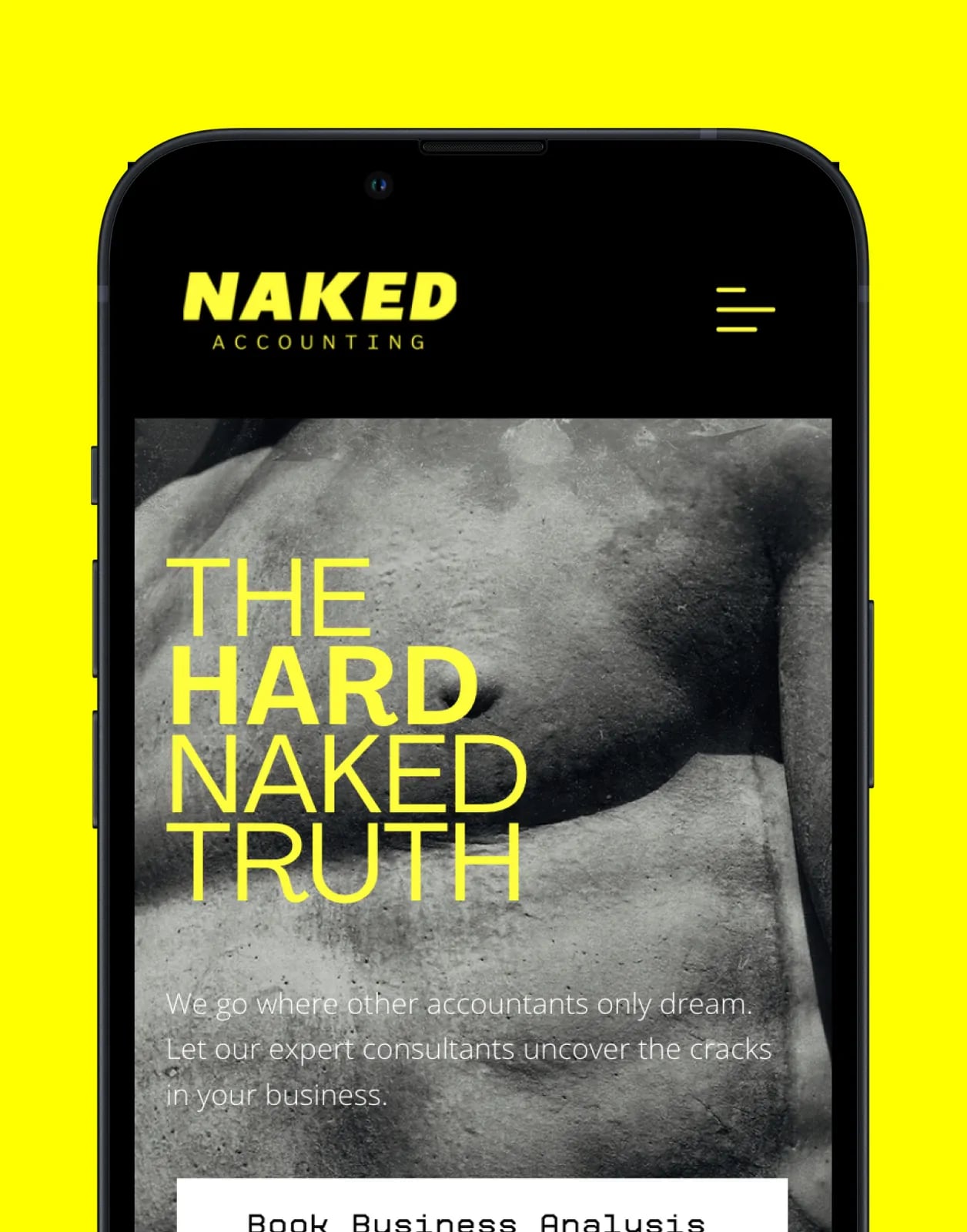 Naked Accounting brand identity by NOIZE