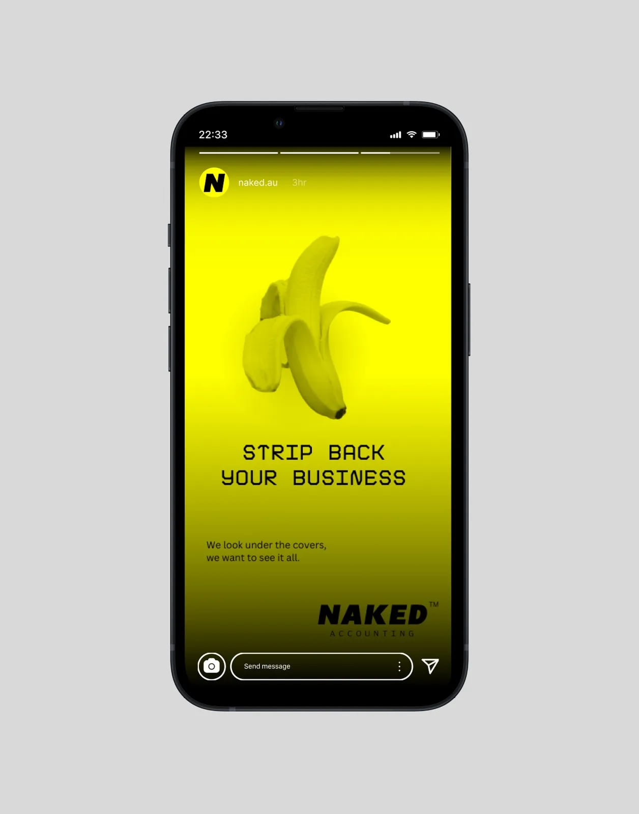 Naked Accounting brand identity by NOIZE