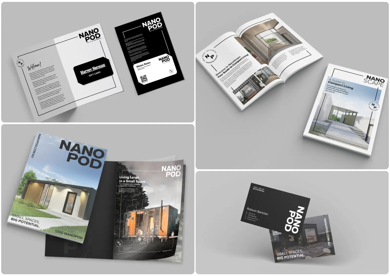 NanoPod brand identity by NOIZE