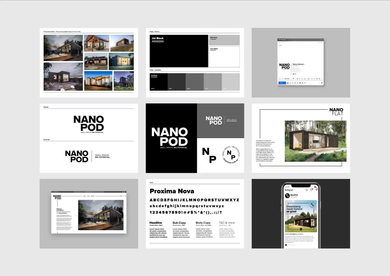 NanoPod brand identity by NOIZE