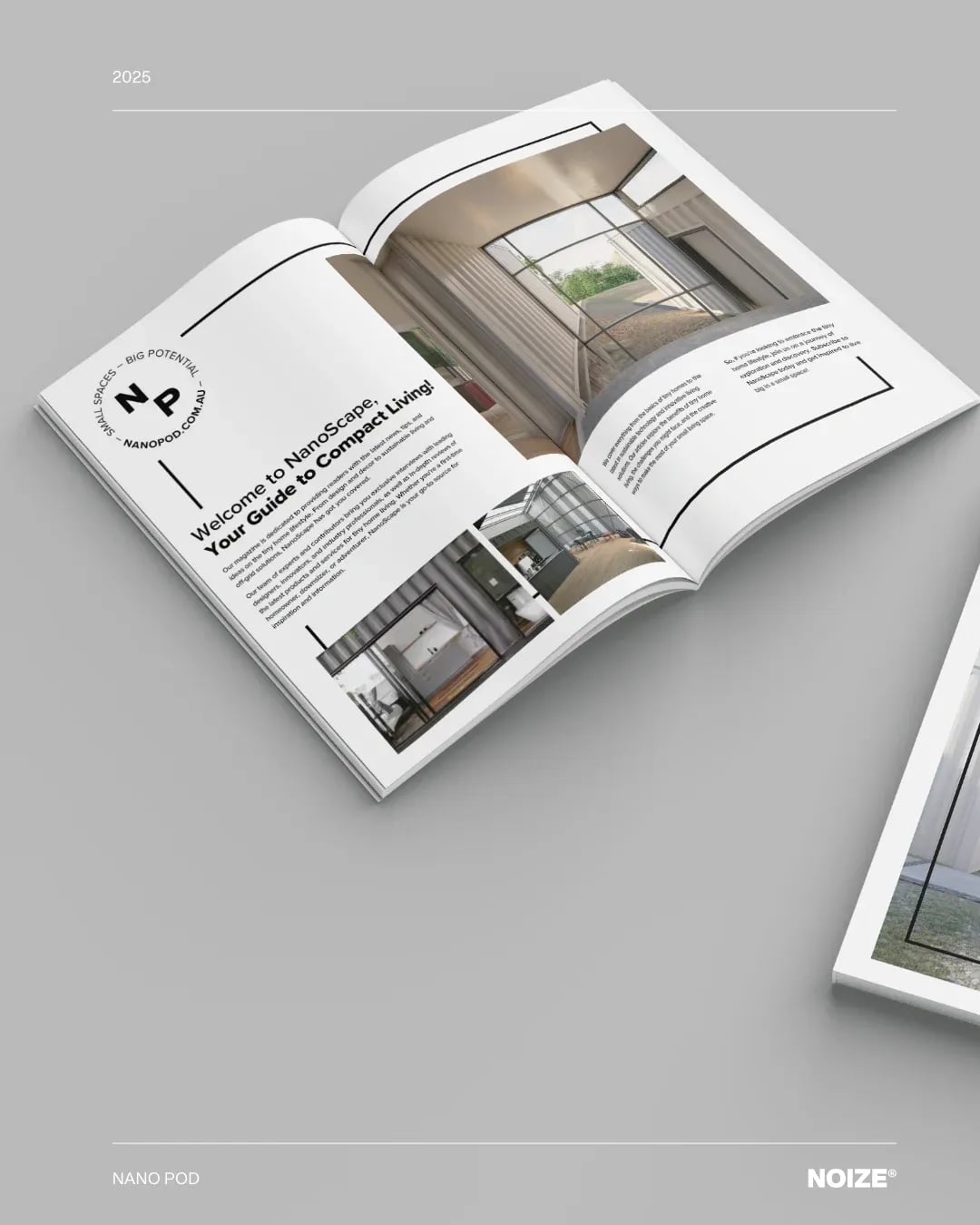 NanoPod brand identity by NOIZE