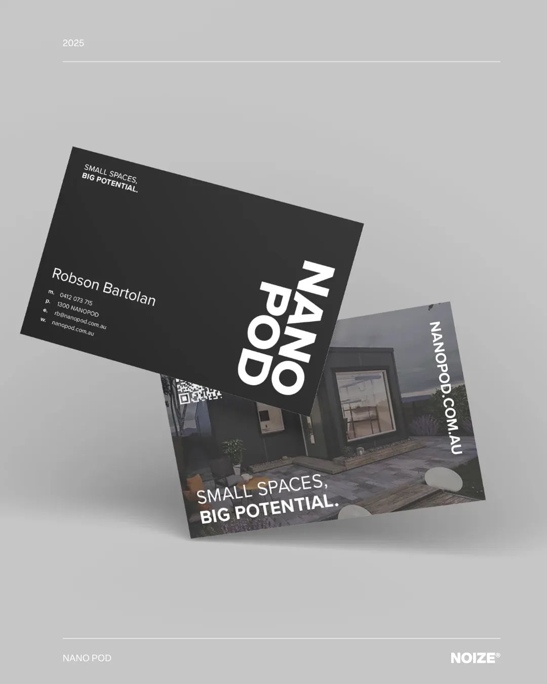 NanoPod brand identity by NOIZE