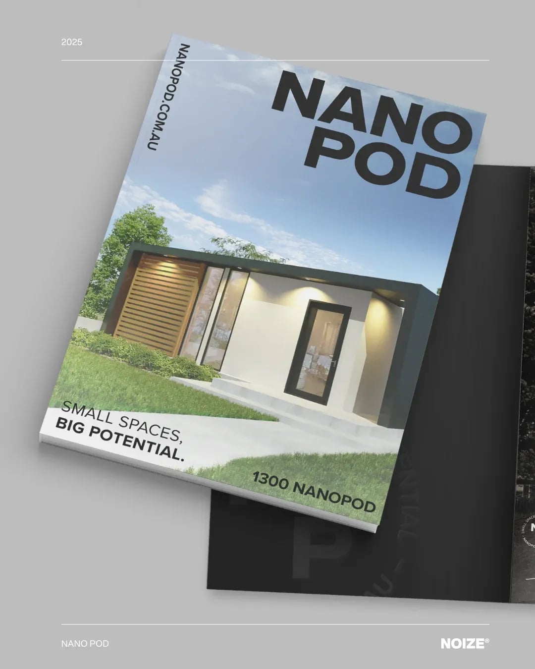 NanoPod brand identity by NOIZE