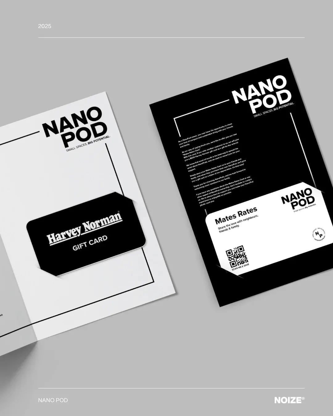 NanoPod brand identity by NOIZE