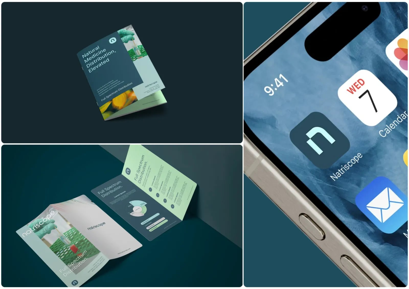 Natriscope brand identity by NOIZE