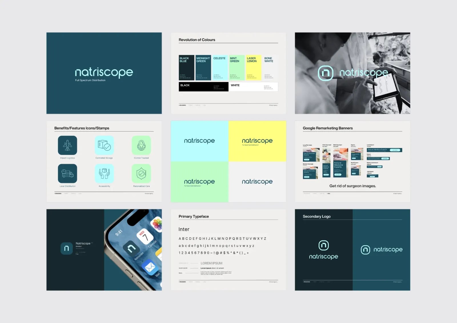 Natriscope brand identity by NOIZE