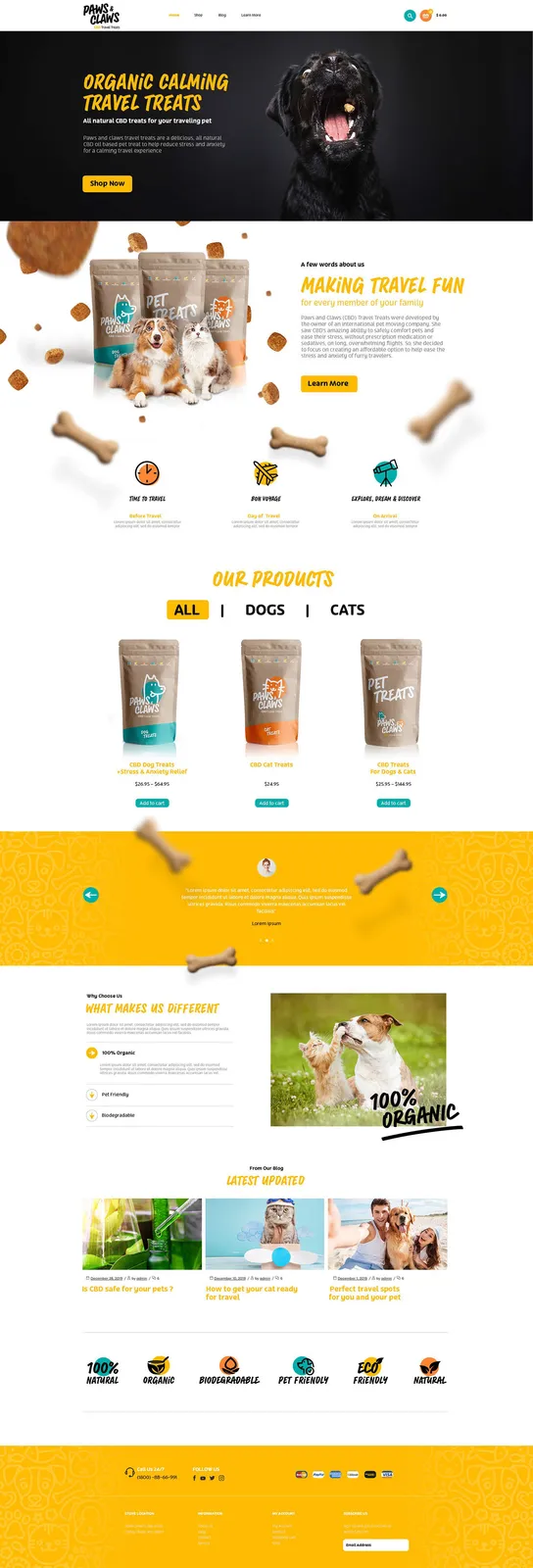Paws and Claws brand identity by NOIZE