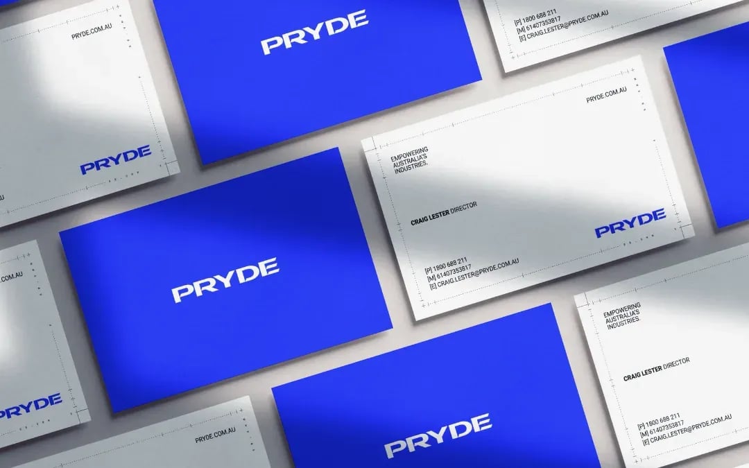 Pryde brand identity by NOIZE