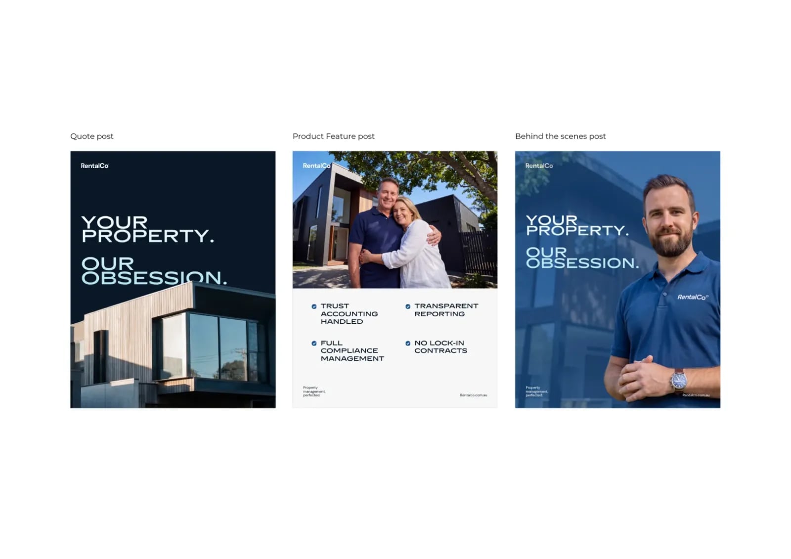 RentalCo brand identity by NOIZE