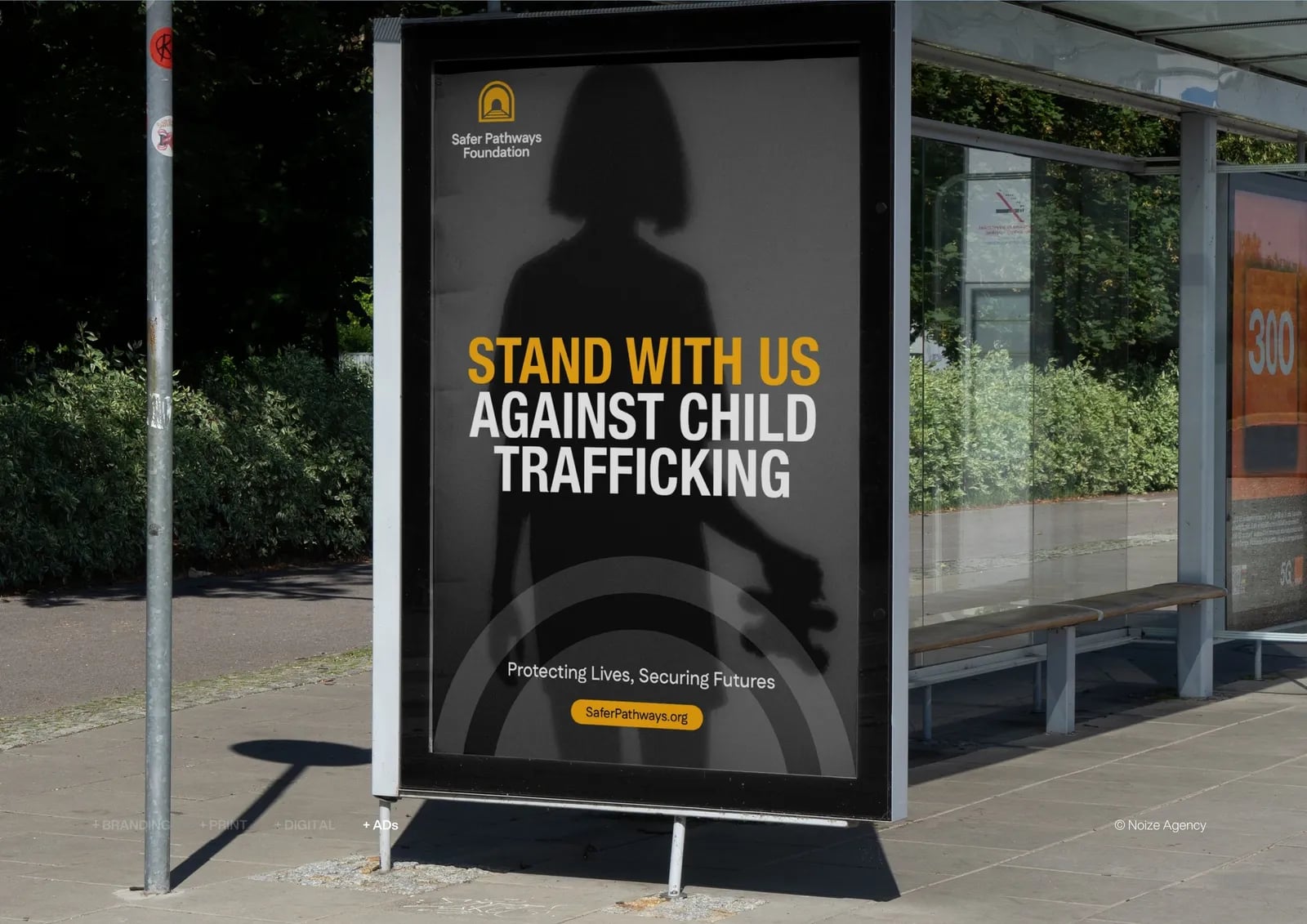 Safer Pathways Foundation brand identity by NOIZE