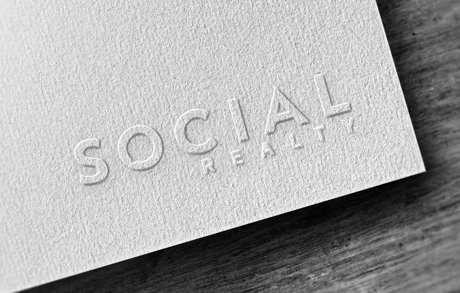 Social Realty brand identity by NOIZE