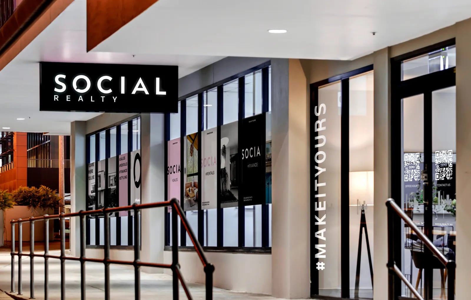 Social Realty brand identity by NOIZE