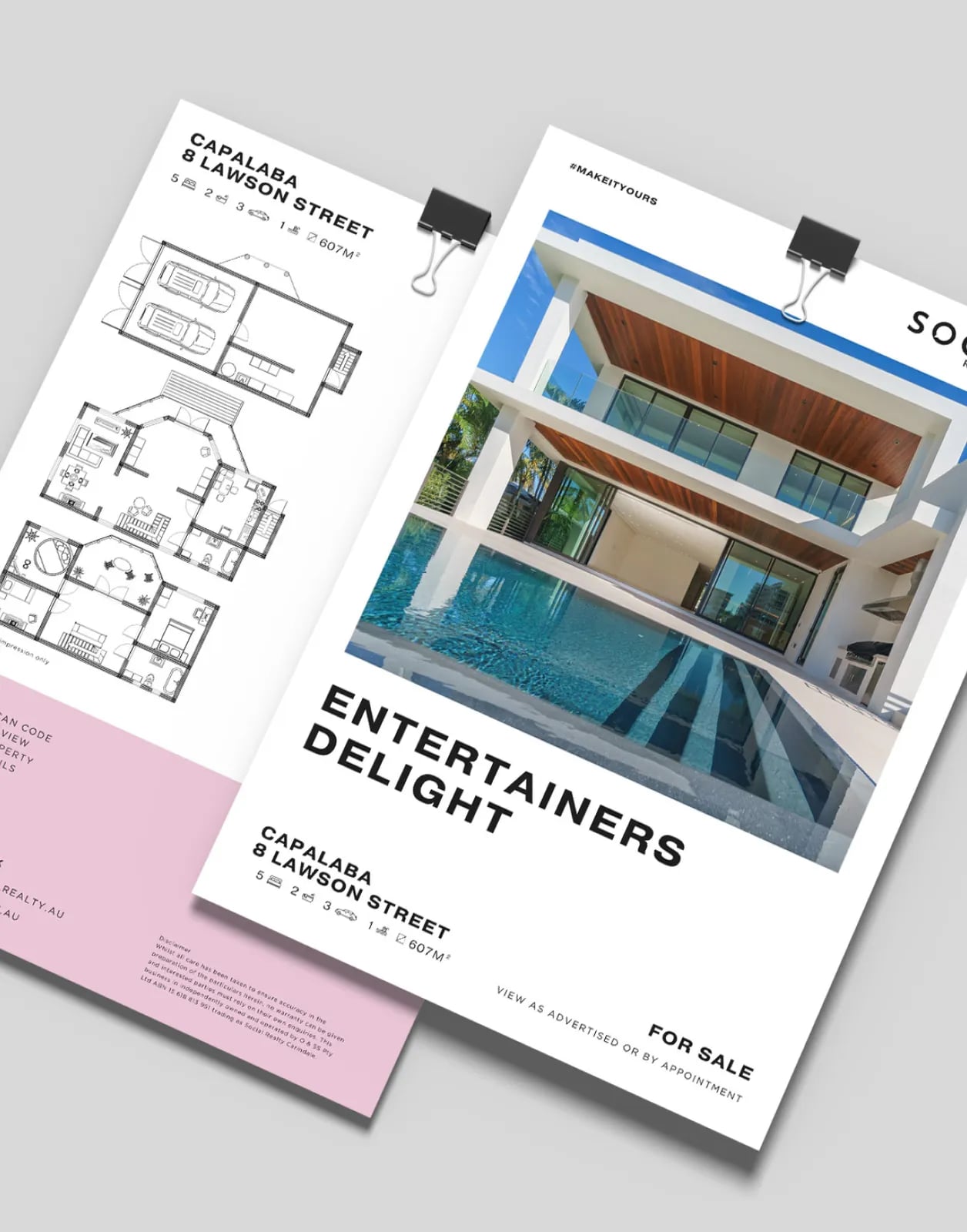 Social Realty brand identity by NOIZE