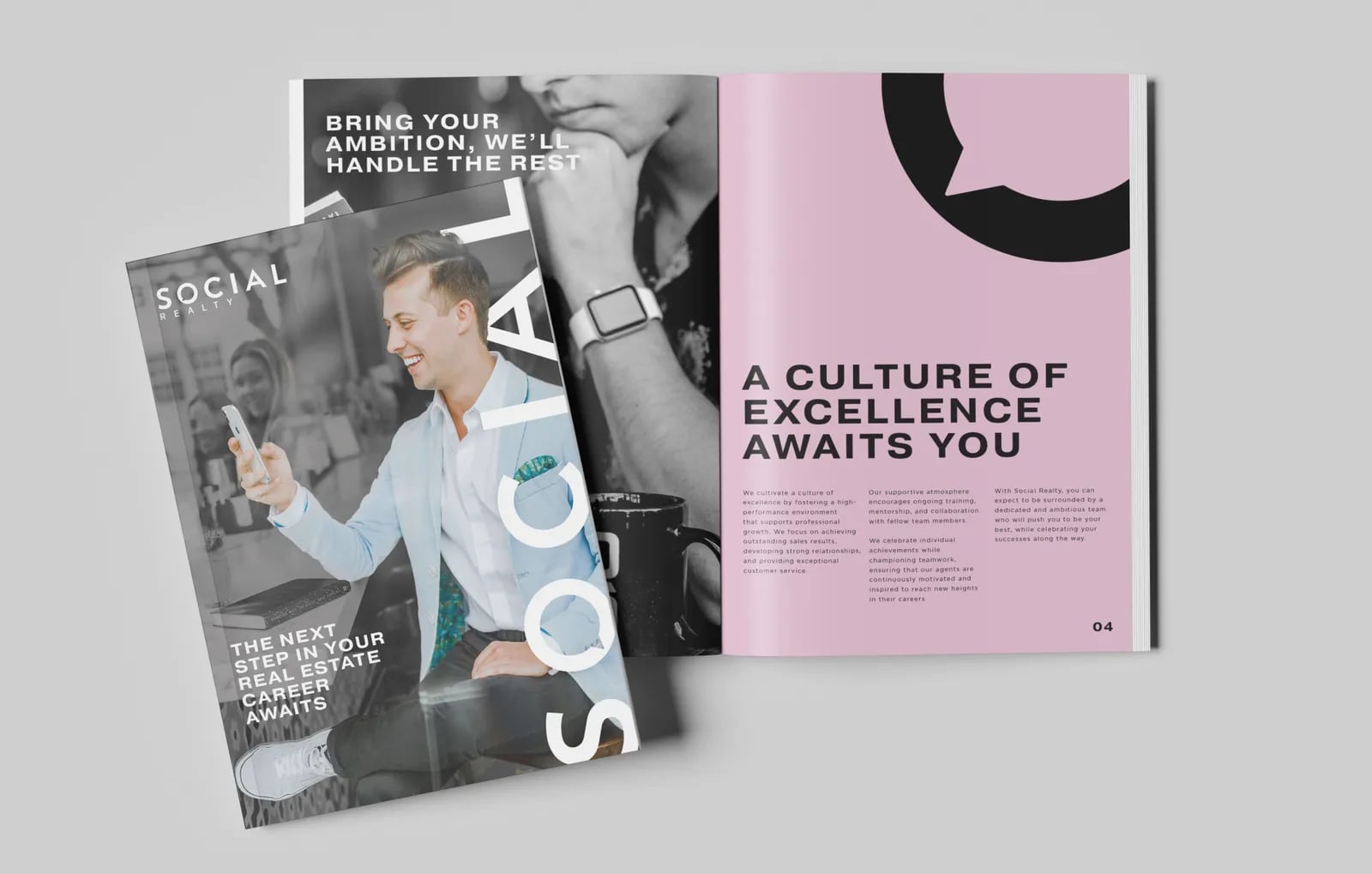 Social Realty brand identity by NOIZE