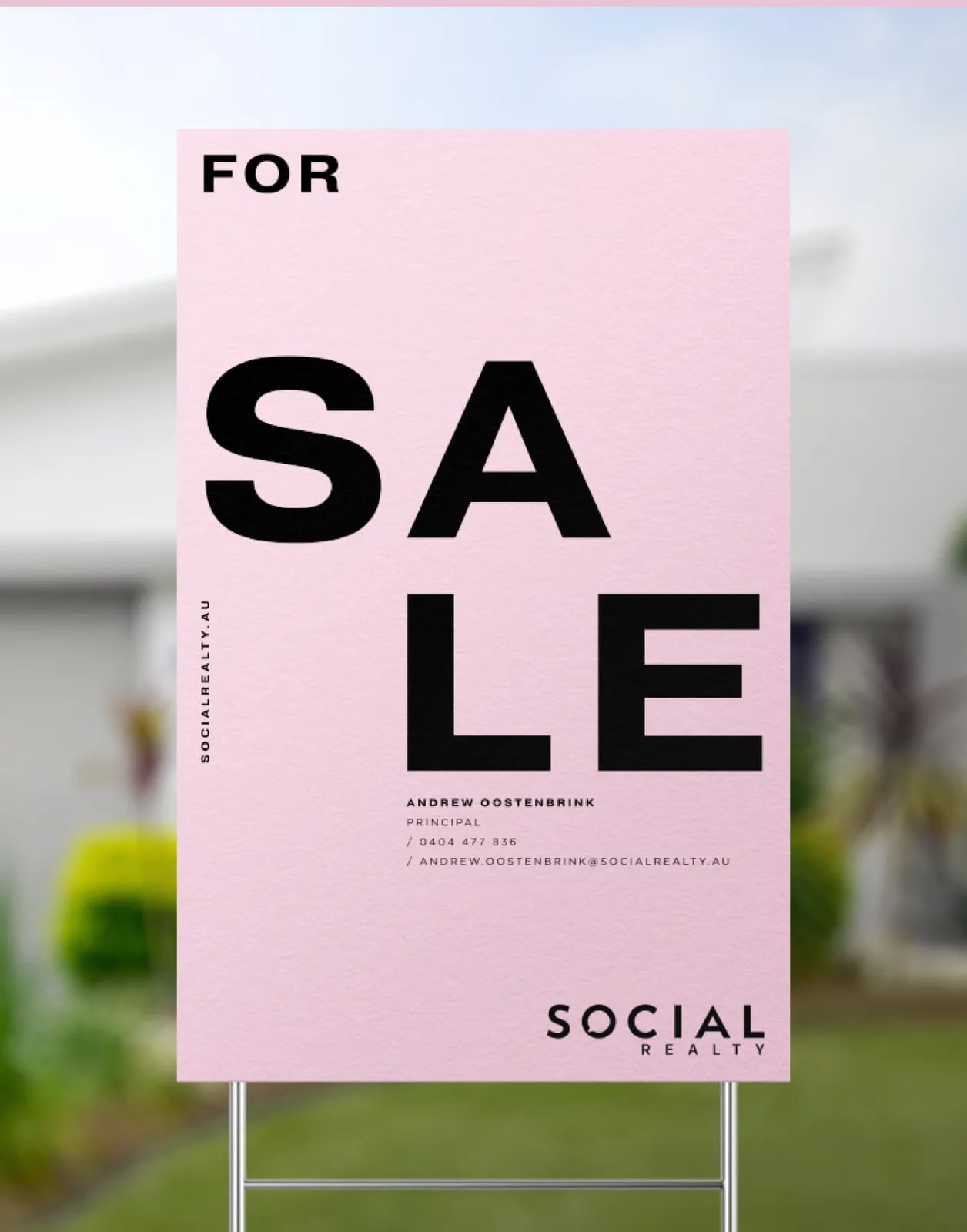Social Realty brand identity by NOIZE