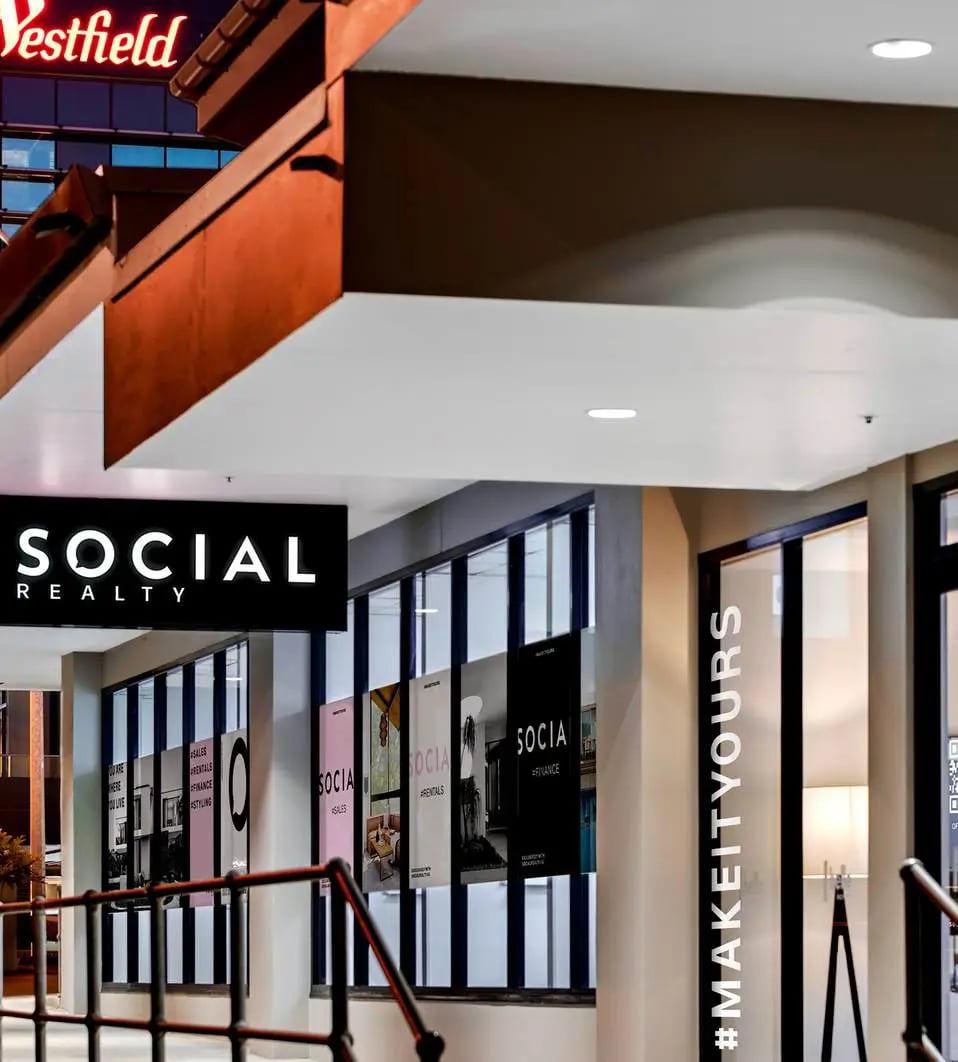 Social Realty brand work by NOIZE
