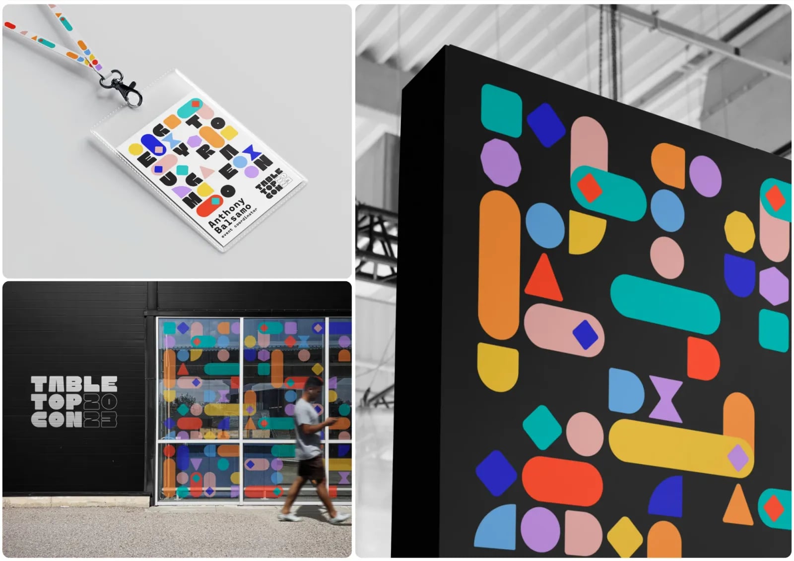 Table Top Con brand identity by NOIZE
