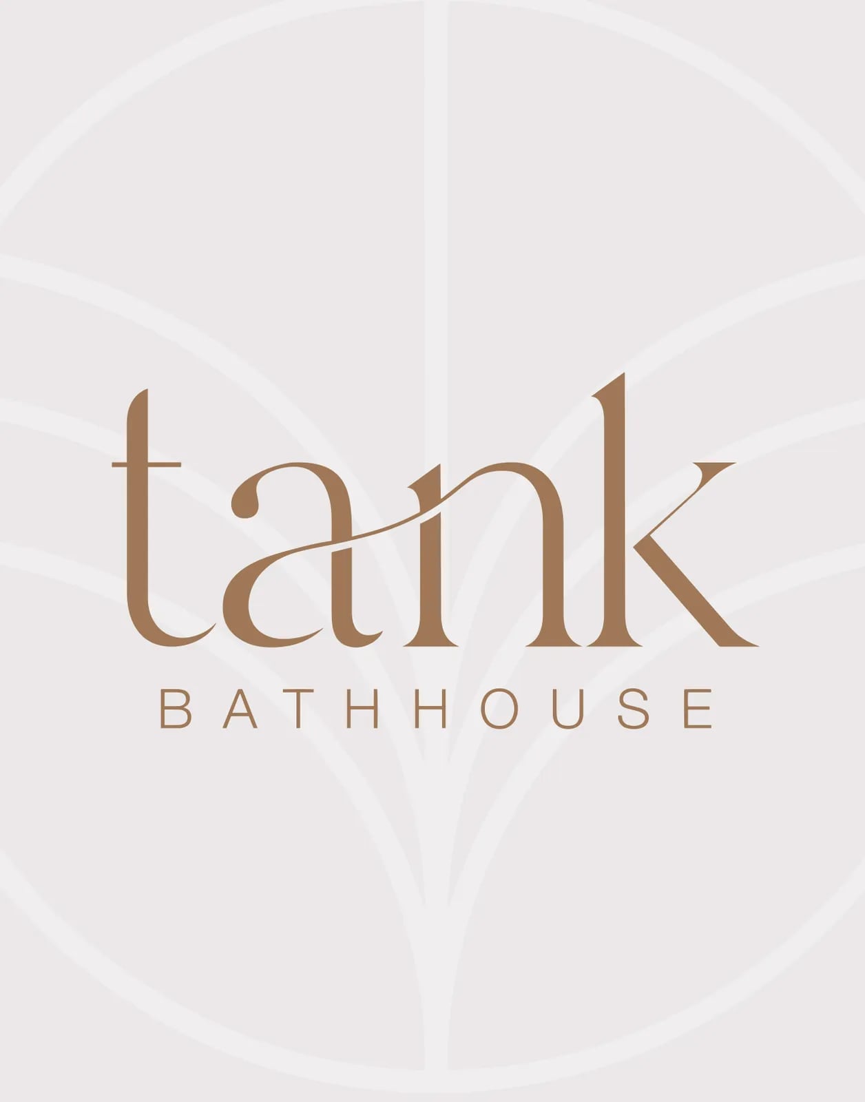 Tank Bathhouse brand identity by NOIZE