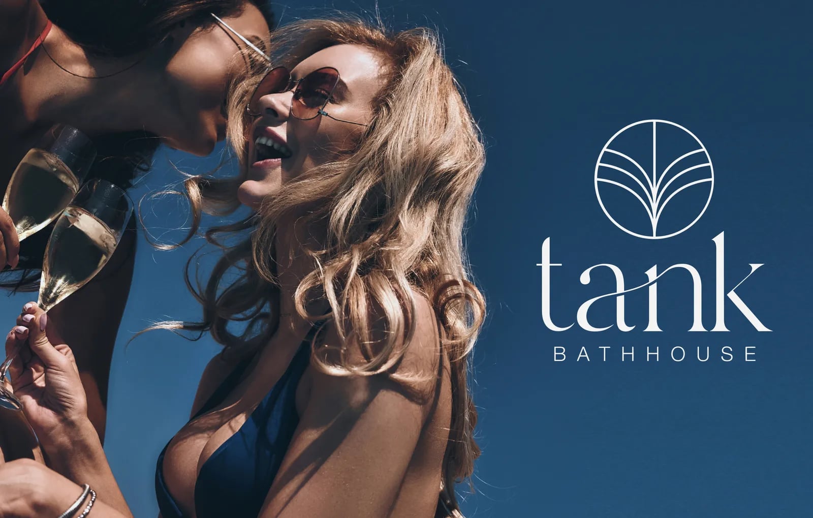 Tank Bathhouse brand identity by NOIZE