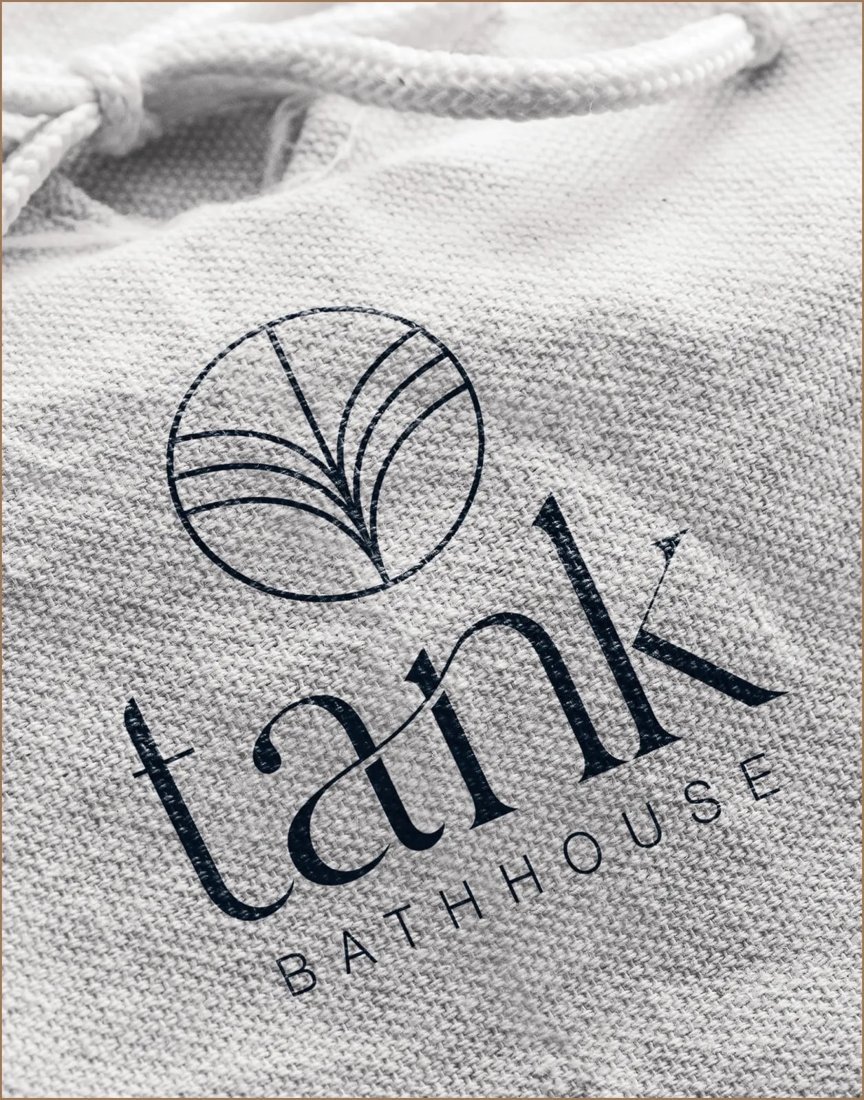 Tank Bathhouse brand identity by NOIZE