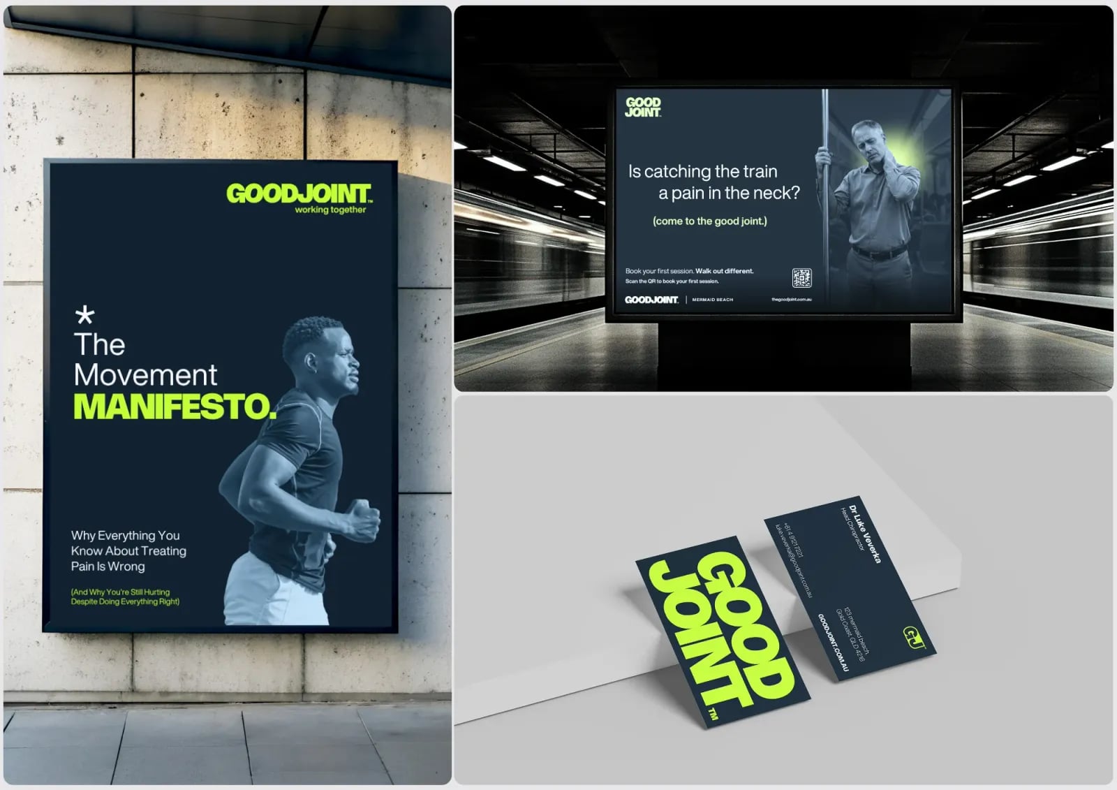 The Good Joint brand identity by NOIZE