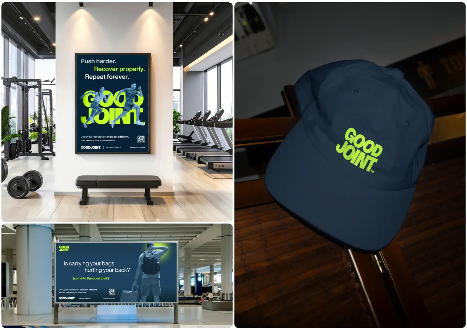 The Good Joint brand identity by NOIZE