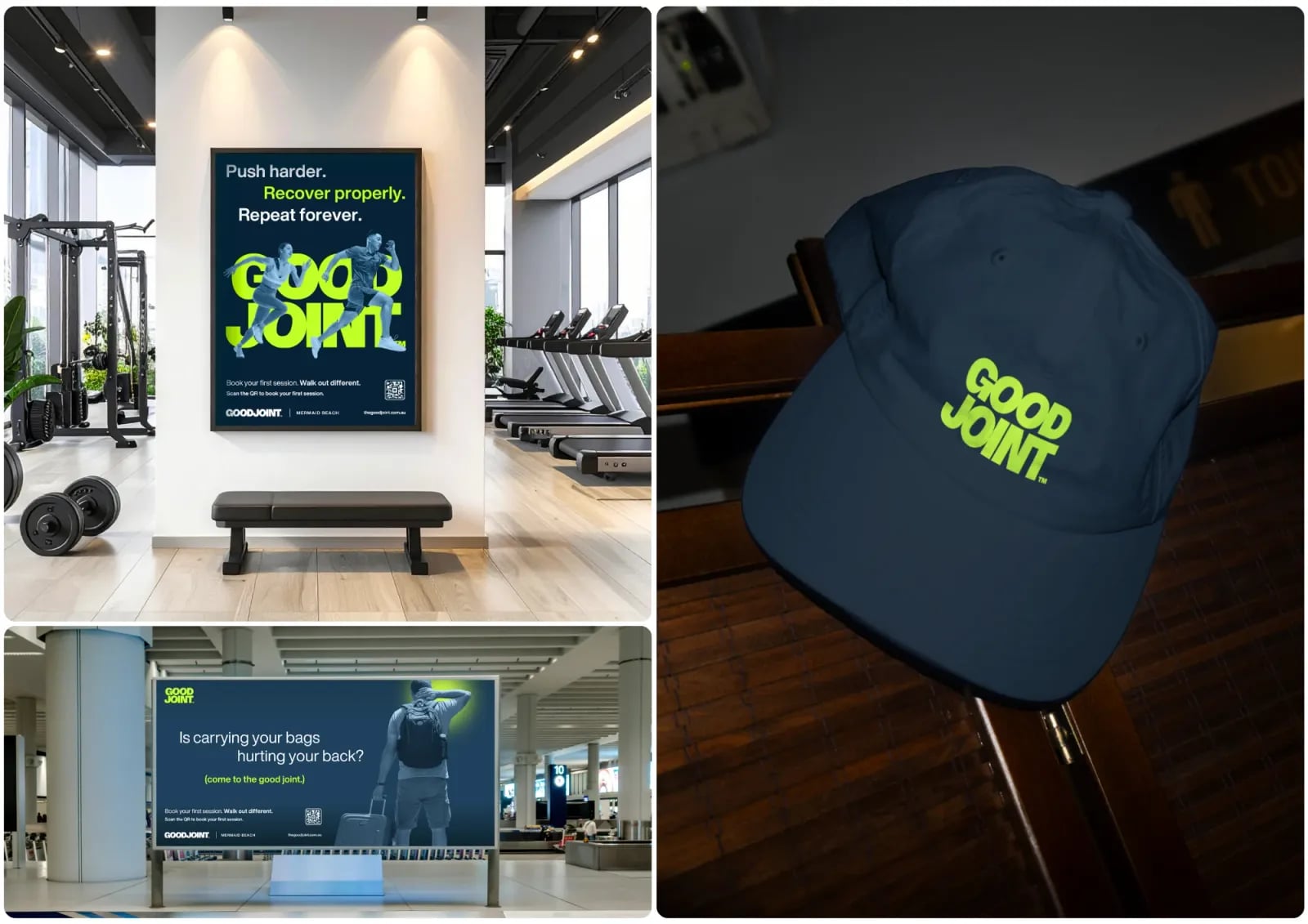 The Good Joint brand identity by NOIZE