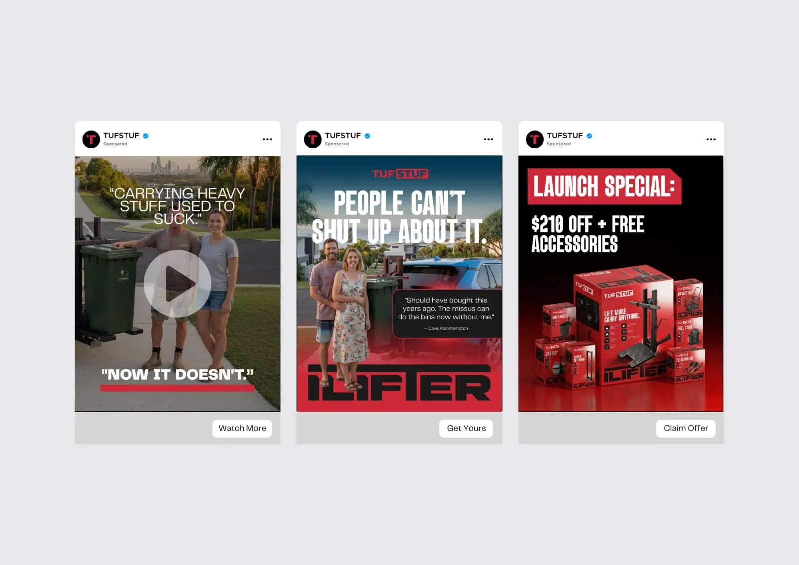 TufStuff brand identity by NOIZE