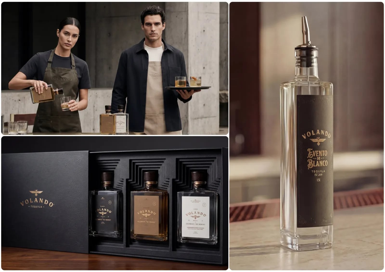 Volando Tequila brand identity by NOIZE