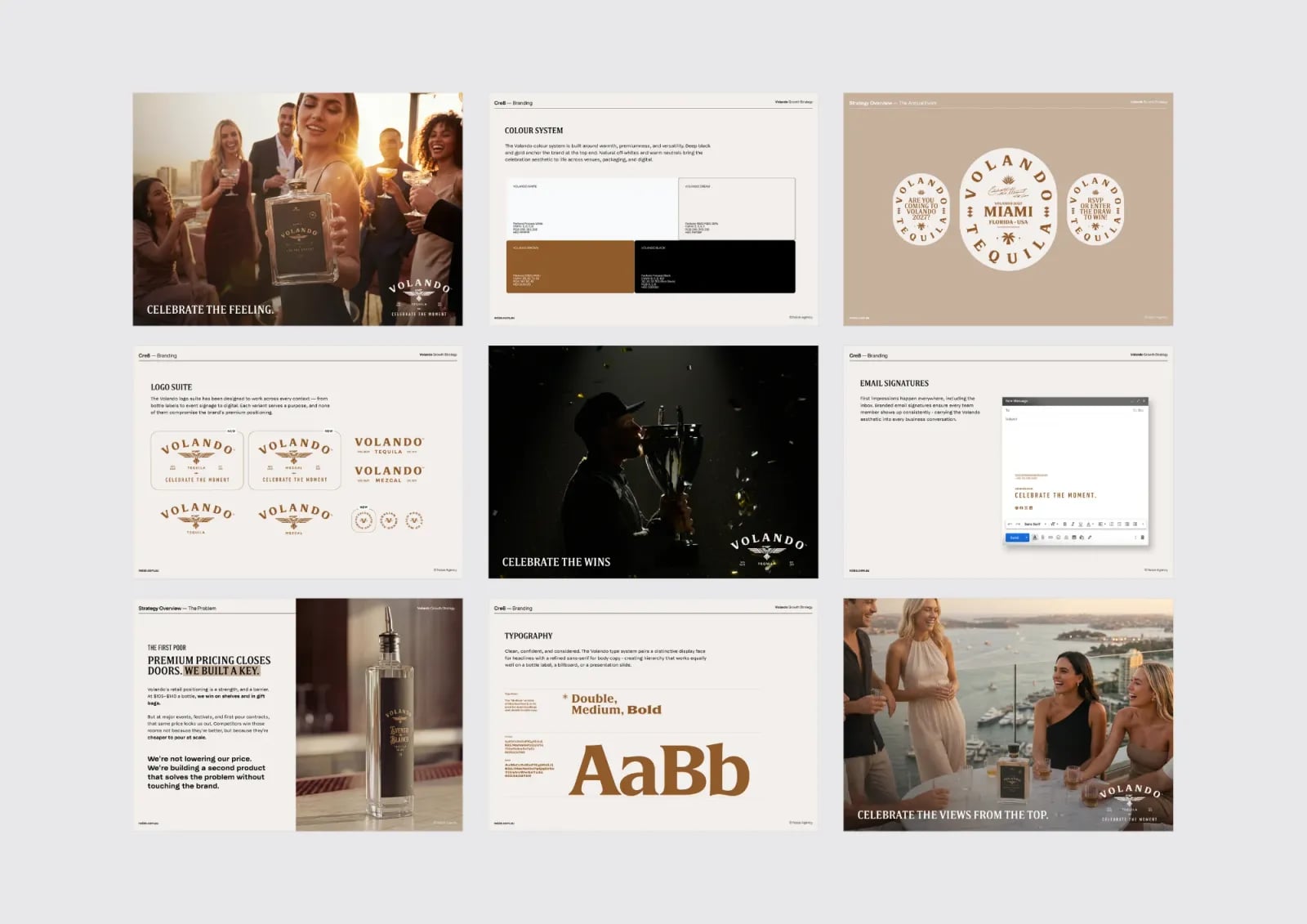 Volando Tequila brand identity by NOIZE