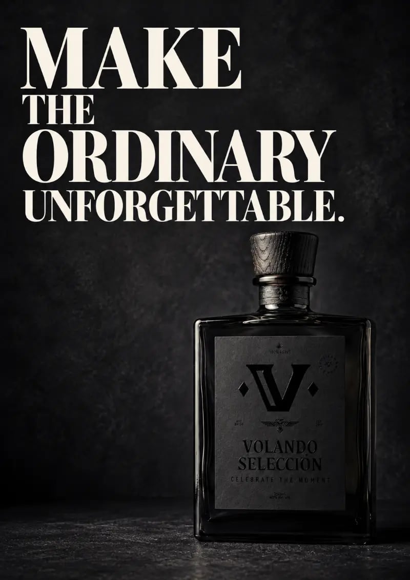 Volando Tequila brand work by NOIZE