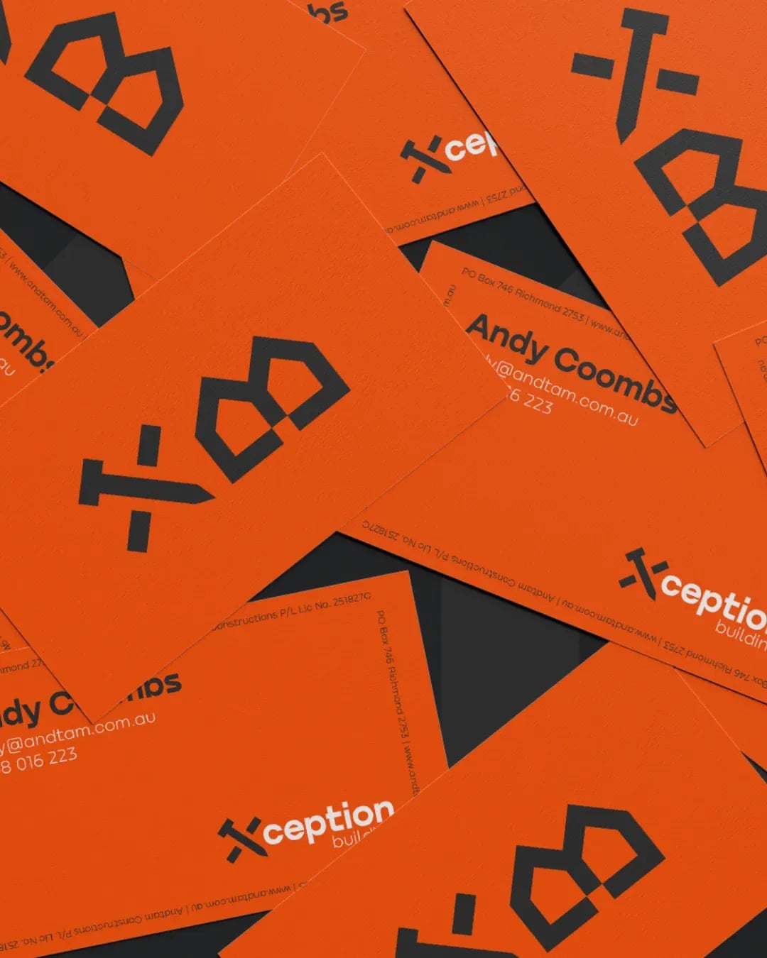 Xception Builders brand identity by NOIZE